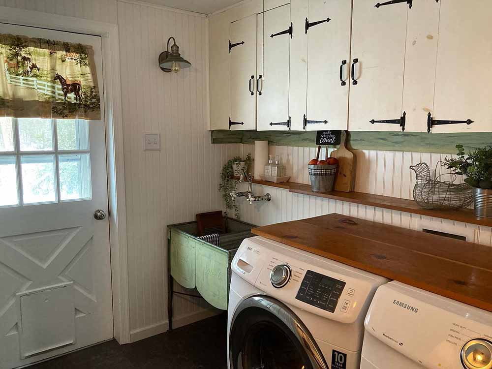 Laundry room renovation by Hothouse Construction